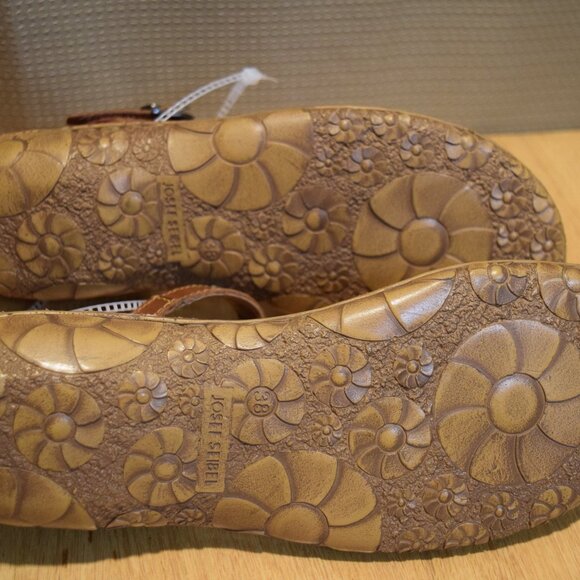 Josef Seibel Women's Sz 38 Rosalie 04 Shoes Orange Kombi New Without Box US 7 - Picture 10 of 10